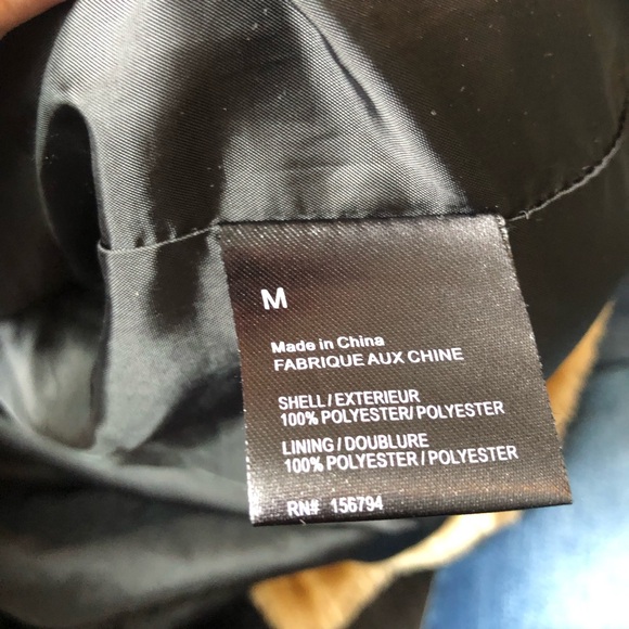 UO Urban Outfitters Faux Fur Patchwork Jacket Men's Unisex Size Medium Brown Tan - Picture 9 of 10